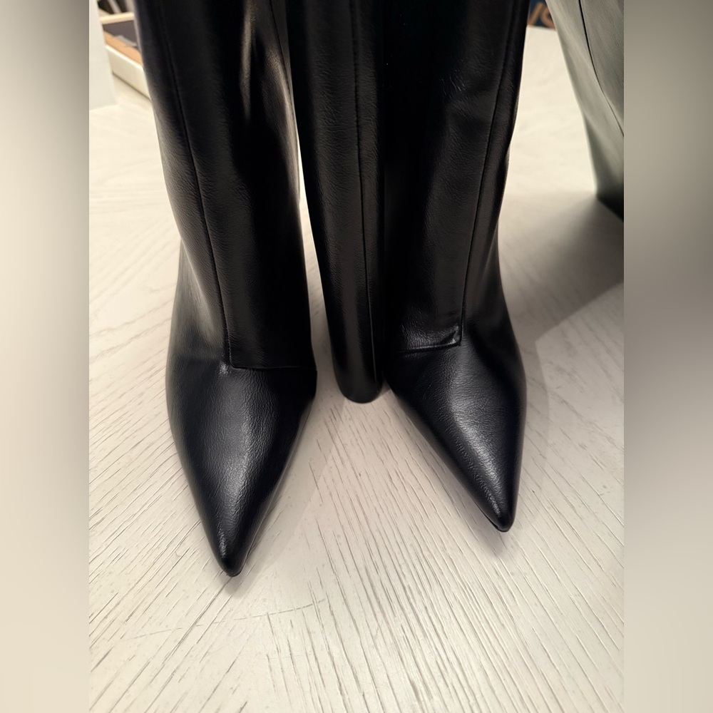 H&M Black Over the Knee Boots - Picture 6 of 10